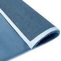 Covor, Indomex, Romantic, 120 x 170 cm, 100% poliester, bleu