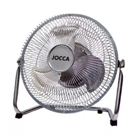 Ventilator Jocca, Ø27 cm, 20W, metal, argintiu