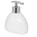 Set accesorii pentru baie, 3 piese, Five, ceramica/polipropilena, alb