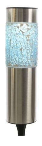 Stake Napelemes lámpa, Lumineo, 6x22 cm, kék