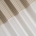 Eurofirany függöny, Felicja, 140x250 cm, poliészter, fehér / bézs