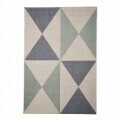 Covor indoor outdoor Floorita GEO BLUE AQUA  135X190