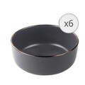 Комплект от 6 купи Calypso, Heinner, Ø16 см, керамични, черни