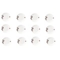 Set 12 farfurii pentru desert Etno, Vanora, Ø19 cm, portelan
