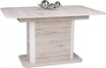 Hosszabbítható asztal, Finori, Jenna, 140 - 180 x 75 x 90 cm cm, PAL, sonoma / fehér