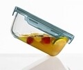 Caserola cu capac Evo, Banquet, 14x14 cm, 750 ml, sticla/plastic/silicon