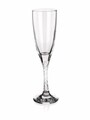 6 db-os pohár készlet Twist pezsgőhöz, banketthez, 150 ml, üveg