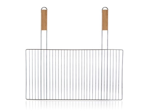 BBQ Rack Grill, Happy Green, 57x55x1,5 cm, szénacél / fa