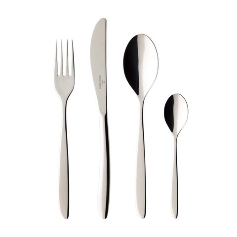 Set tacamuri 24 piese, Villeroy & Boch, SoftWave, inox 18/10