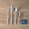 Set tacamuri 24 piese, Villeroy & Boch, SoftWave, inox 18/10
