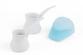 Set 2 ibrice, Kutahya Porselen, PF02CZVS00, 180 ml + 280 ml, portelan, alb