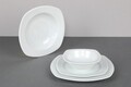 Serviciu de masa, 24 piese, Kutahya Porselen, CSL24Y200, portelan, alb