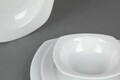 Serviciu de masa, 24 piese, Kutahya Porselen, CSL24Y200, portelan, alb