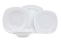 Serviciu de masa, 24 piese, Kutahya Porselen, CSL24Y200, portelan, alb