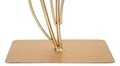 Decoratiune Leaf, Mauro Ferretti, 26x11.5x44.5 cm, fier, auriu