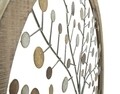 Decoratiune de perete 3D Tree of Life, Mauro Ferretti, Ø 61 cm, fier/MDF