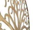 Decoratiune de perete 3D Life Tree, Mauro Ferretti, Ø 70 cm, fier, auriu