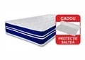 Saltea Super Ortopedica Tri Flexa, 12+3+3 Memory, Anatomica,  Husa Hipoalergenica 140 x 200 x 20 cm