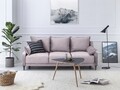 Canapea extensibila, Lilas, Mazzini Sofas, 3 locuri, cu lada de depozitare, 215x94x90 cm, catifea, lavanda