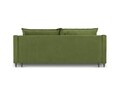 Canapea extensibila, Lilas, Mazzini Sofas, 3 locuri, cu lada de depozitare, 215x94x90 cm, catifea, verde