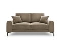 Canapea, Madara, Mazzini Sofas, 2 locuri, 172x102x90 cm, catifea, bej