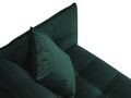 Canapea extensibila, Canna, Mazzini Sofas, 3 locuri, 225x100x85 cm, catifea, verde bottle