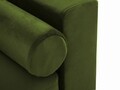 Canapea extensibila, Mimosa, Mazzini Sofas, 3 locuri, cu lada de depozitare, 220x100x92 cm, catifea, verde
