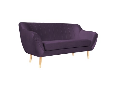 Canapea, Benito WD, Mazzini Sofas, 2 locuri, 158x73x83 cm, catifea, violet
