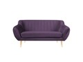 Canapea, Benito WD, Mazzini Sofas, 2 locuri, 158x73x83 cm, catifea, violet