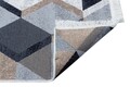 Megfordítható  Kilim Szőnyeg, Arya 10 Beige/Black, Baketo, 100% újrahasznosított pamut , 80x300 cm