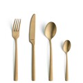 Set tacamuri, 16 piese, Amefa, Manille Vintage Gold, inox, auriu