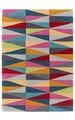 Covor Angles Bedora,100x200 cm, 100% lana, multicolor, finisat manual