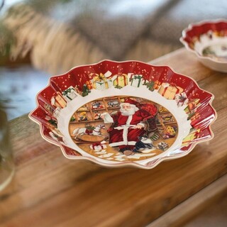 25x25x4 cm, Bol Santa Lists