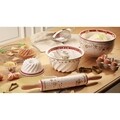 Platou pentru prajituri, Villeroy & Boch, Winter Bakery Cake, 27 x 23 cm, portelan premium