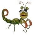 Decoratiune Caterpillar, 17x8.5x13.5 cm, metal, multicolor