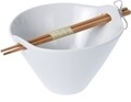 Bol cu betisoare pentru noodles, 17x16x10.6 cm, portelan