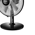 Ventilator de masa Silverline, Unold, 25 W, 2 viteze, cu maner, negru