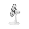 Ventilator de masa Silverline, Unold, 25 W, 2 viteze, cu maner, alb