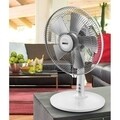 Ventilator de masa Silverline, Unold, 25 W, 2 viteze, cu maner, alb