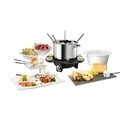 Set fondue electric cu 2 boluri, Unold, 1.5 L, 1000 W