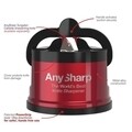 Ascutitor de cutite Pro, AnySharp, rosu