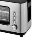 Toaster 2 felii cu fereastra din sticla, Zokura, 1200 W