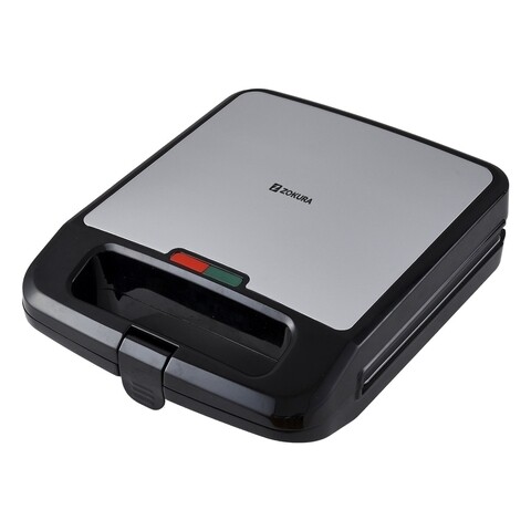 Sandwich maker 2 in 1, 4 felii, 1400 W - Zokura