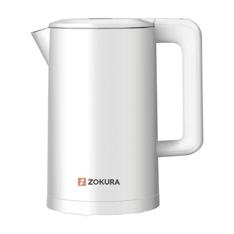 Fierbator electric Zokura, 2200 W, 1.7 L, temperaturi prestabilite