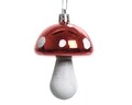 Glob Mushroom, Decoris, 5x7.5 cm, plastic, rosu/alb