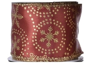 Snowflake satin