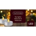 Set 2 lumanari cu LED, Lumineo, 3.7x2.7 cm, flacara