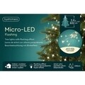 Micro LED Villogó hatás telepítés, Lumineo, 240 cm, 832 LED, meleg fény
