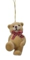 Glob Bow bear , Decoris, 4.5x5.4x8.2 cm, plastic, multicolor