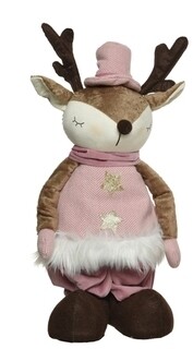 24x15x78 cm, Roz, Deer standing Boy